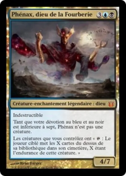 Phénax, dieu de la Fourberie, carte Magic BNG 152 — extension Créations divines