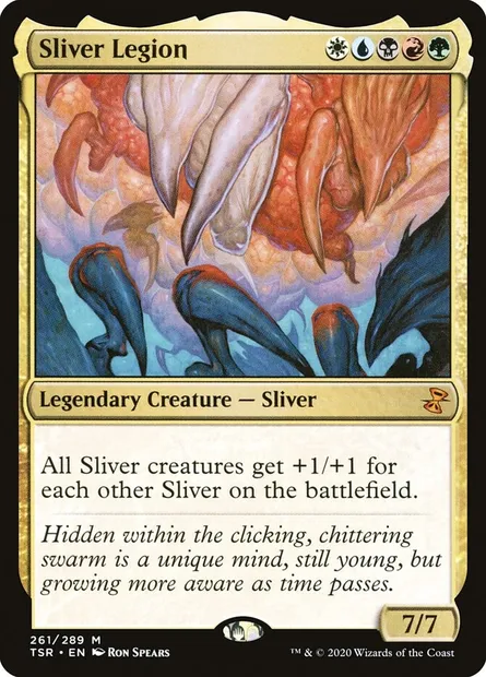 Sliver Legion, Magic card TSR 261 — Time Spiral Remastered set