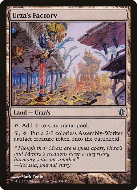 Urza's Factory, Magic card C13 331 — Commander 2013 set