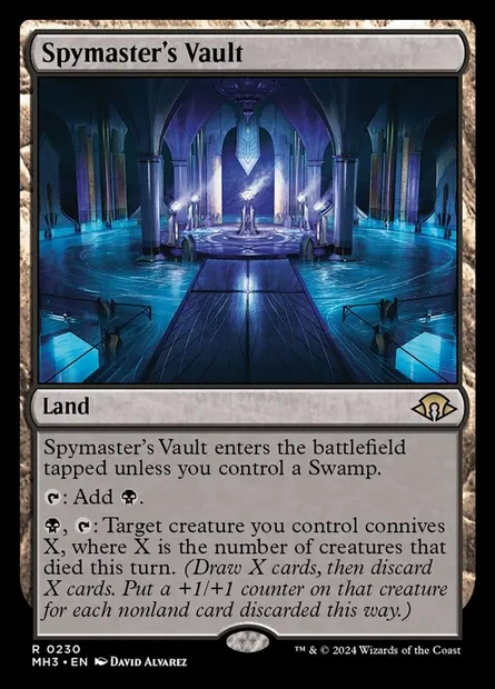 Spymaster's Vault, Magic card MH3 230 — Modern Horizons 3 set