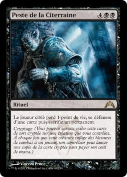 Peste de la Citerraine, carte Magic GTC 83 — extension Insurrection