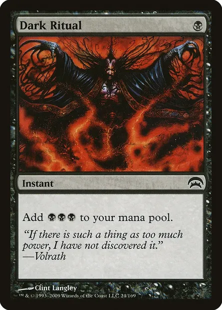 Messe noire, carte Magic HOP 24 — extension Planechase