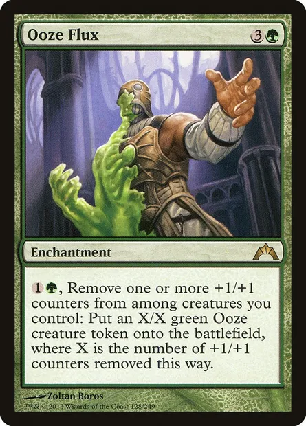 Ooze Flux, Magic card GTC 128 — Gatecrash set