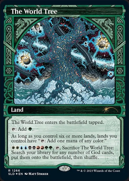 The World Tree, Magic card SLD 1266 — Secret Lair Drop set