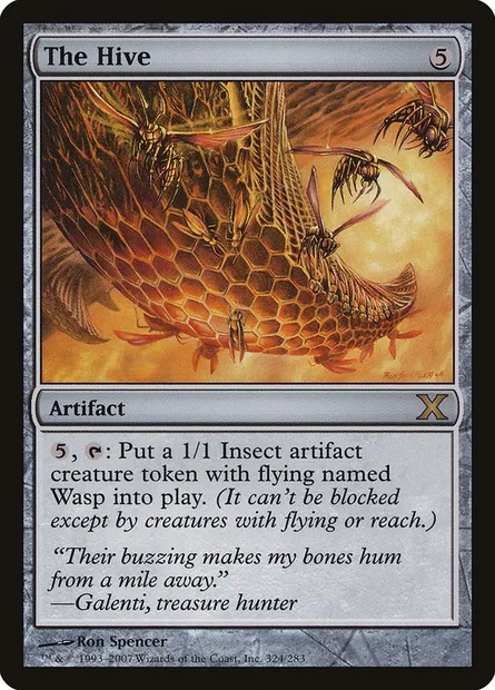 The Hive, Magic card 10E 324 — Tenth Edition set