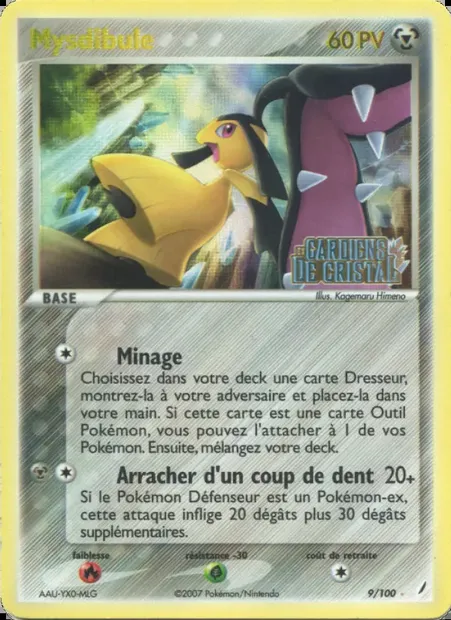 Mysdibule, carte Pokémon CG 9 — extension EX Gardiens de Cristal