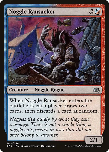 Noggle Ransacker, Magic card PCA 102 — Planechase Anthology set