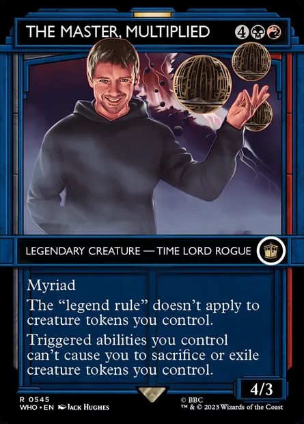 The Master, Multiplied, Magic card WHO 545 — Doctor Who set