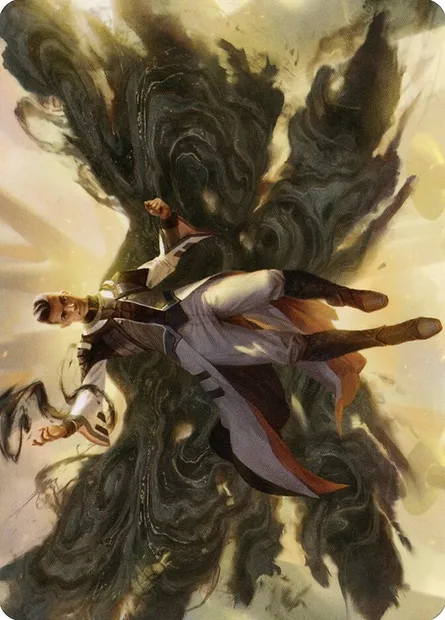 Arrogant Poet // Arrogant Poet, Magic card ASTX 7 — Strixhaven Art Series set