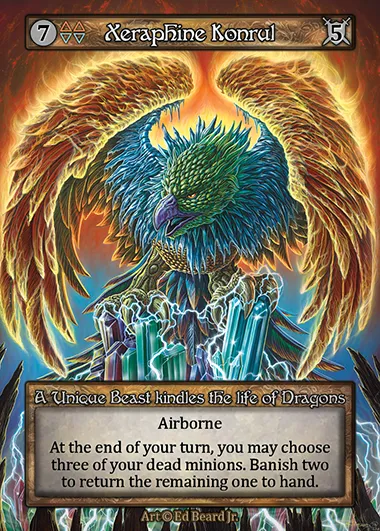 Xeraphine Konrul, Sorcery card DRG 009 — Dragonlord set