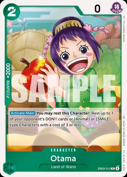 Otama, One Piece card EB03-012 — ONE PIECE HEROINES EDITION set