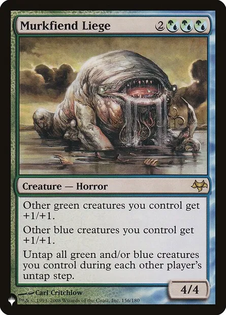 Murkfiend Liege, Magic card PLST EVE-156 — The List set