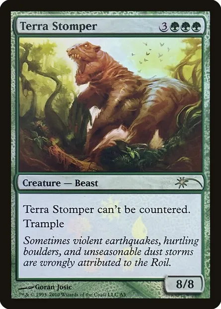 Terra Stomper, Magic card PZEN A5 — Zendikar Promos set