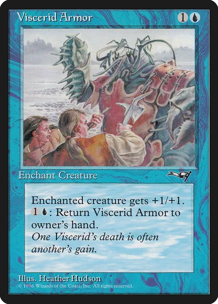 Viscerid Armor, Magic card ALL 41b — Alliances set
