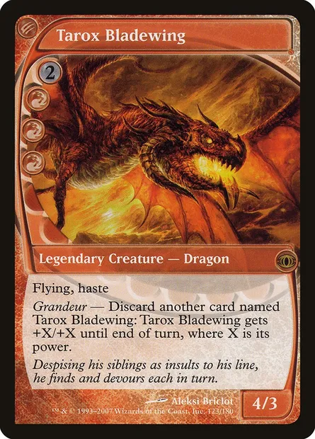 Tarox Ailelame, carte Magic FUT 123 — extension Vision de l'Avenir