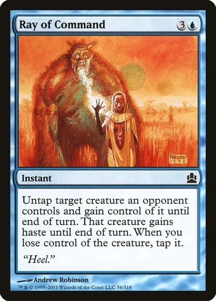 Ray of Command, Magic card CMD 56 — Commander 2011 set