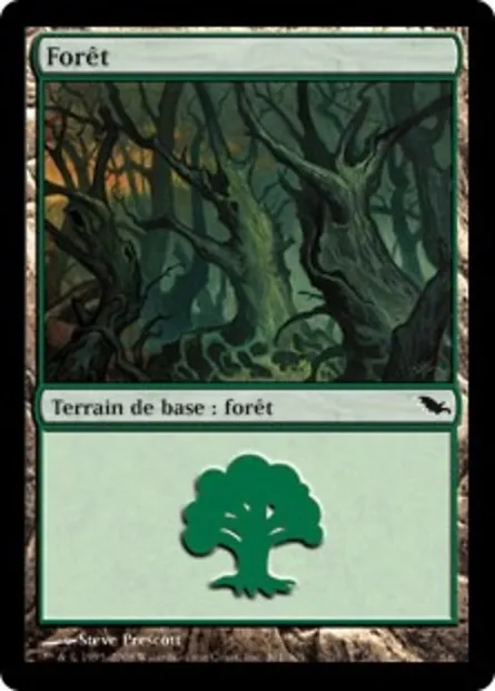 Forêt, carte Magic SHM 301 — extension Sombrelande
