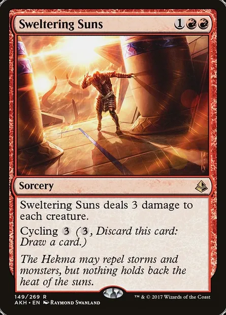 Sweltering Suns, Magic card AKH 149 — Amonkhet set