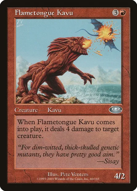Kavru languefeu, carte Magic PLS 60 — extension Planeshift