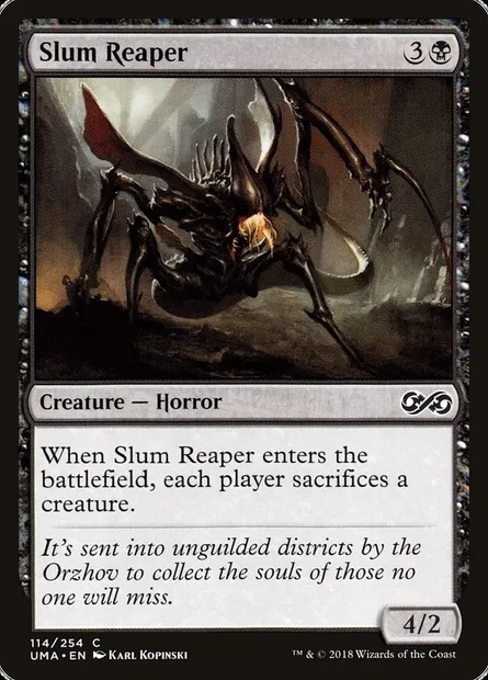 Slum Reaper, Magic card UMA 114 — Ultimate Masters set