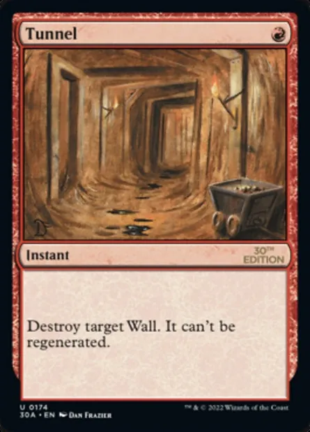 Tunnel, Magic card 30A 174 — 30th Anniversary Edition set