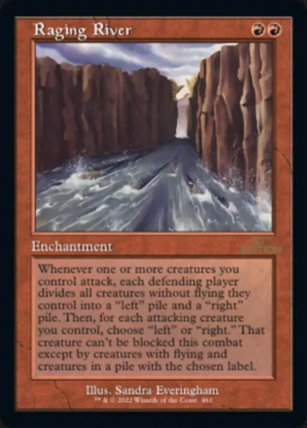 Raging River, Magic card 30A 461 — 30th Anniversary Edition set