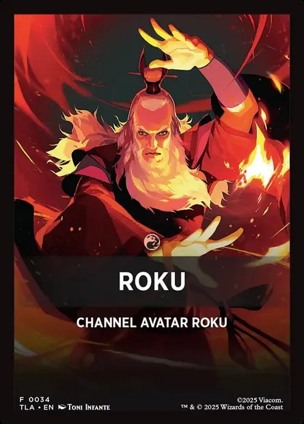 Roku, Magic card JTLA 34 — Avatar: The Last Airbender Jumpstart Front Cards set