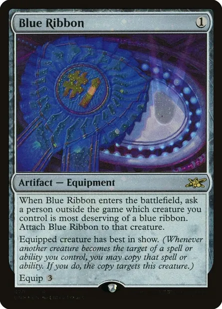 Blue Ribbon, Magic card UNF 470 — Unfinity set