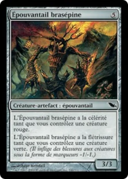 Épouvantail brasépine, carte Magic SHM 246 — extension Sombrelande