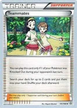 Teammates, Pokémon card WCD17 141 — World Championship Decks 2017 set
