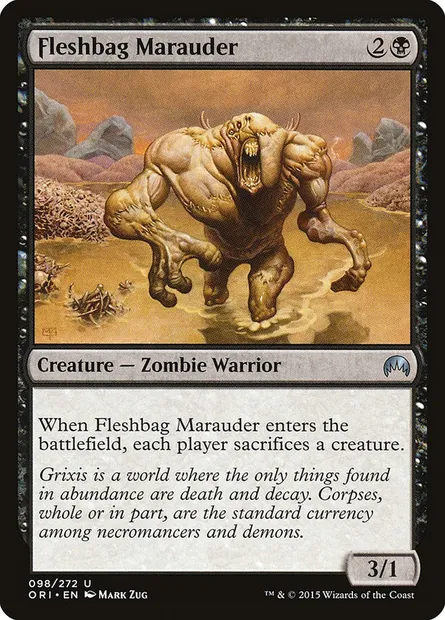 Fleshbag Marauder, Magic card ORI 98 — Magic Origins set