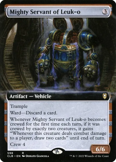 Mighty Servant of Leuk-o, Magic card CLB 598 — Commander Legends: Battle for Baldur's Gate set