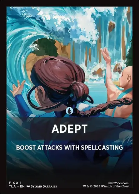 Adept, Magic card JTLA 11 — Avatar: The Last Airbender Jumpstart Front Cards set