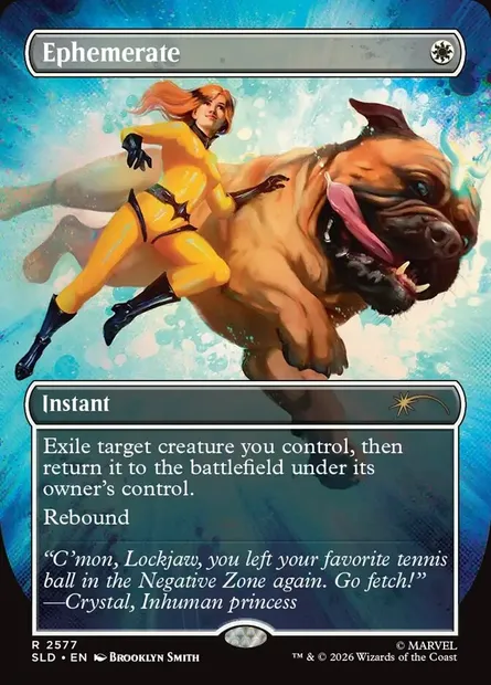 Éphémérer, carte Magic SLD 2577 — extension Secret Lair Drop