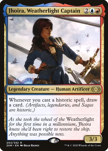 Jhoira, Weatherlight Captain, Magic card 2XM 203 — Double Masters set