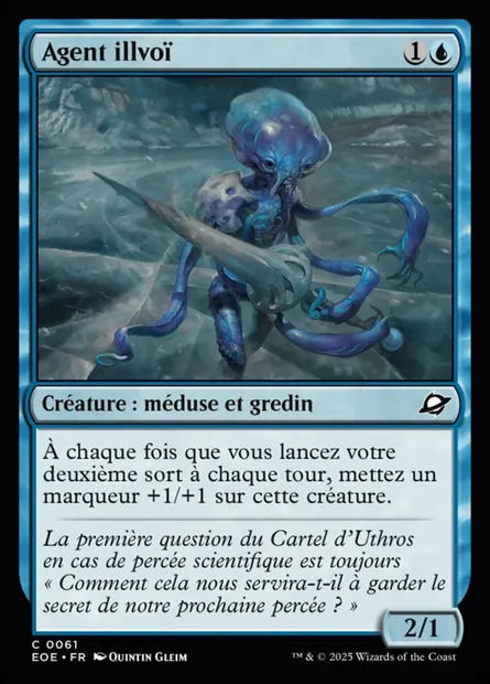 Agent illvoï, carte Magic EOE 61 — extension Edge of Eternities