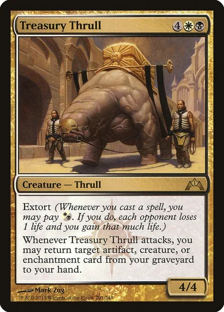 Treasury Thrull, Magic card GTC 201 — Gatecrash set