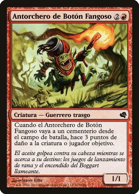 Mudbutton Torchrunner, Magic card PS11 117 — Salvat 2011 set