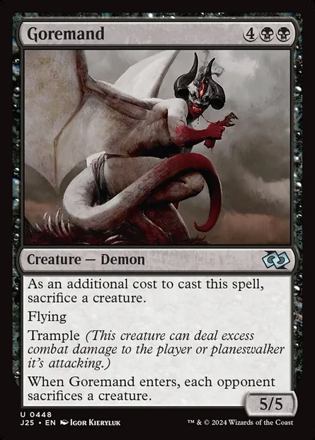 Goremand, Magic card J25 448 — Foundations Jumpstart set