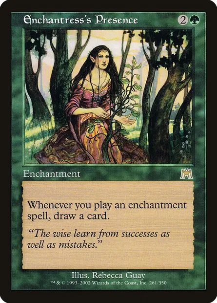 Enchantress's Presence, Magic card ONS 261 — Onslaught set