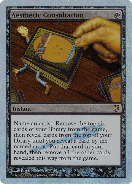 Aesthetic Consultation, Magic card UNH 48★ — Unhinged set
