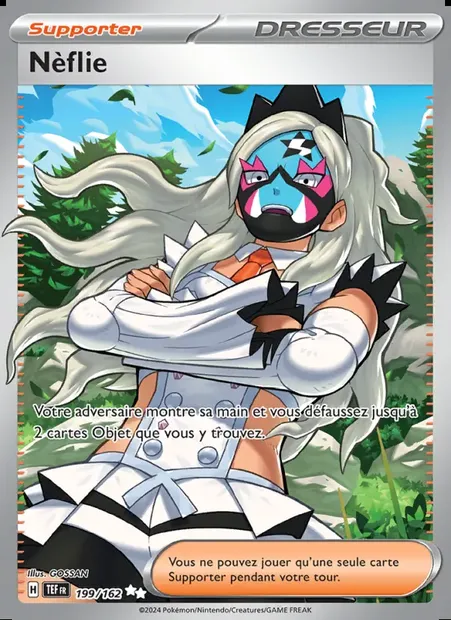 Nèflie, carte Pokémon TEF 199 — extension Forces Temporelles