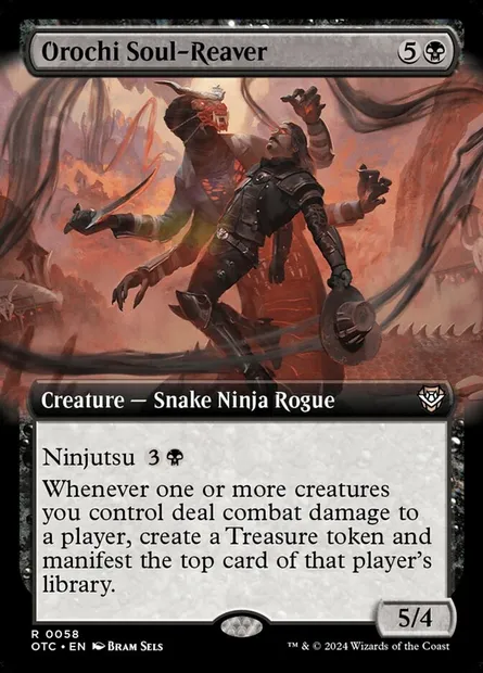 Orochi Soul-Reaver, Magic card OTC 58 — Outlaws of Thunder Junction Commander set