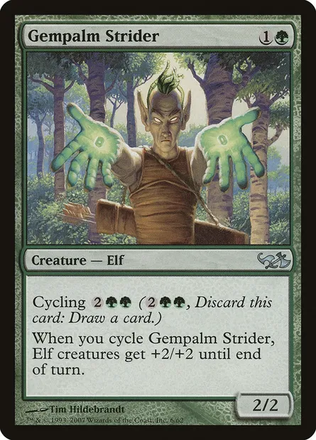 Enjambeur gemmepaume, carte Magic DD1 6 — extension Duel Decks: Elves vs. Goblins