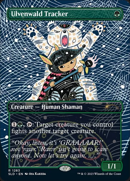 Traqueur d'Ulvenwald, carte Magic SLD 1283 — extension Secret Lair Drop