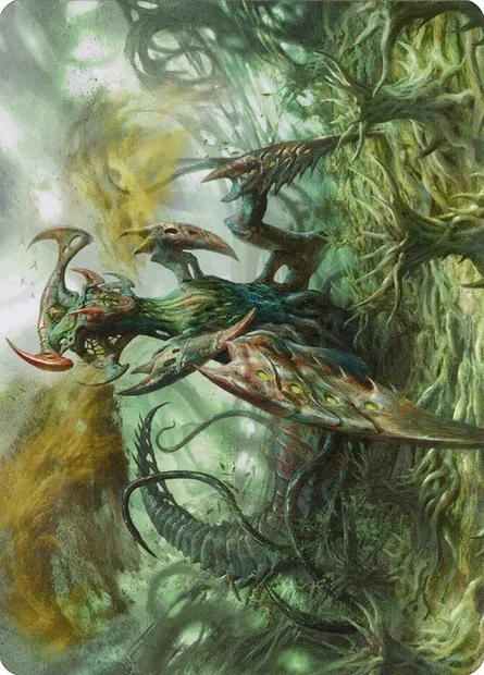 Zopandrel, Hunger Dominus // Zopandrel, Hunger Dominus, Magic card AONE 44 — Phyrexia: All Will Be One Art Series set