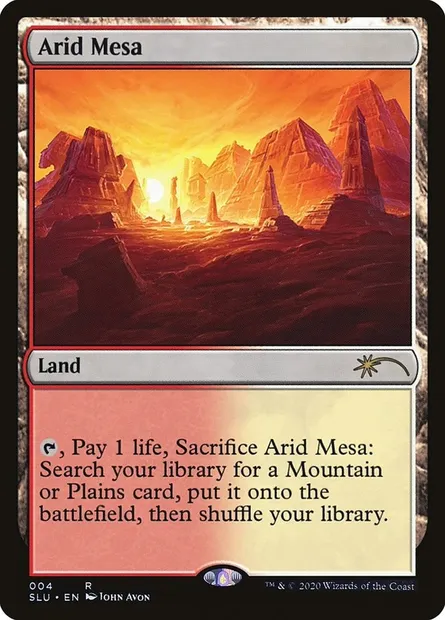 Arid Mesa, Magic card SLU 4 — Secret Lair: Ultimate Edition set