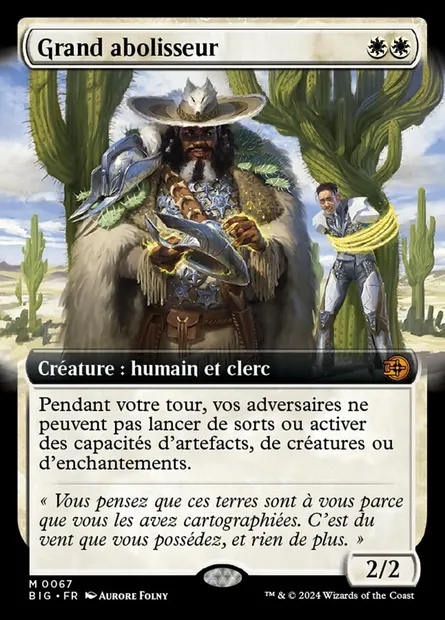 Grand abolisseur, carte Magic BIG 67 — extension The Big Score
