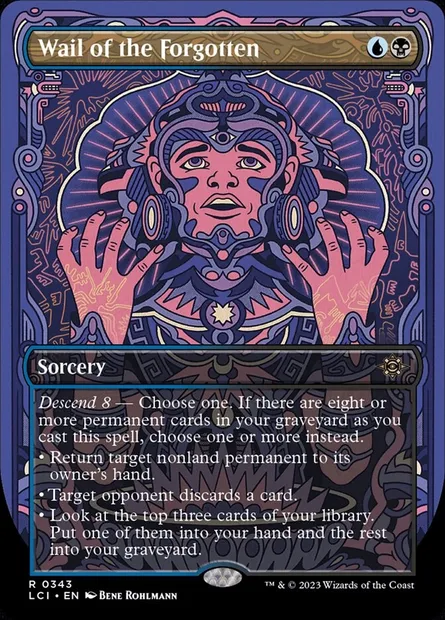 Wail of the Forgotten, Magic card LCI 343 — The Lost Caverns of Ixalan set