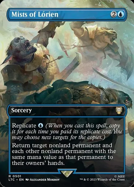 Mists of Lórien, carte Magic LTC 501 — extension Tales of Middle-earth Commander